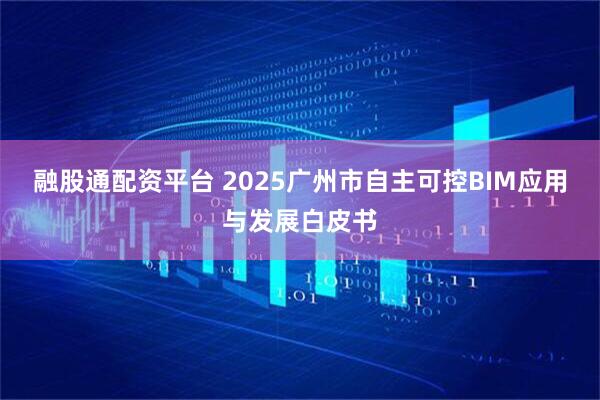 融股通配资平台 2025广州市自主可控BIM应用与发展白皮书